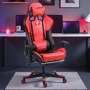 Chaises de jeu pour enfants Nom personnalisé <span class=keywords><strong>Cuir</strong></span> de haute qualité Volant de course automobile extensible Compatible avec un pivotement à 360 degrés - Product Image 5