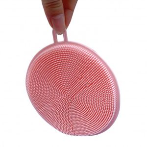 Éponges en silicone lavables au lave-vaisselle, logo personnalisé, service OEM ODM, prix d'usine, haute absorption d'eau, outil de nettoyage - Product Image 2