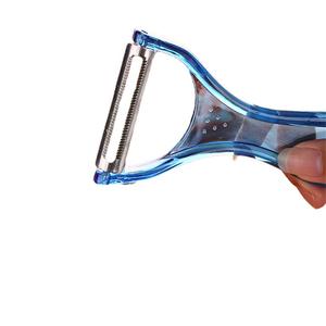 Éplucheur de cuisine transparent en acier inoxydable, éplucheur de pommes de terre multifonctionnel, éplucheur de fruits, éplucheur de pommes. - Product Image 4