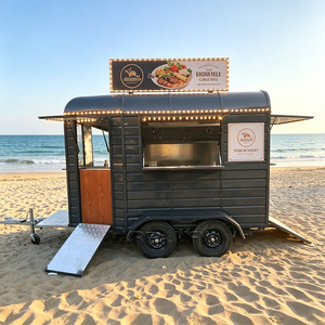 Camion de restauration élégant avec rangement et comptoir de service pour une cuisine mobile à service rapide - Product Image 4