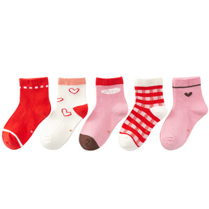 Jingwen Summer Thin InvisibleShallow Mouth Chaussettes pour enfants de couleur unie - Product Image 3