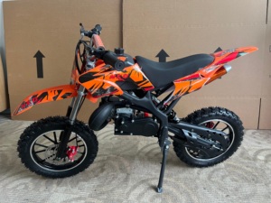 Minimoto Todoterreno de Gasolina de 49cc y 2 Tiempos para Niños, Motocross, Nueva Minimoto de Aventura, 40-60km/h - Product Image 4