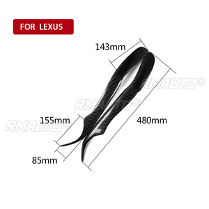 2 Piezas de Cubiertas Decorativas para Faros Delanteros de Coche, de Fibra de Carbono, para Lexus IS200 1998 1999 2000 2001 2002 2003 2004 2005 - Product Image 3