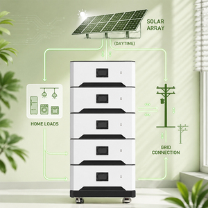 Sistema de Energía Solar Personalizable, Batería de Litio para Almacenamiento Solar en el Hogar, 15KWH, 30KWH, 45KWH, 60KWH - Product Image 1