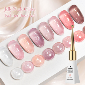 <span class=keywords><strong>Mtssii</strong></span> น้ำยาทาเล็บแบบกึ่งถาวร LED UV 10มล. 2 in 1เจลทาเล็บเจลทาเล็บสีทองแวววาว - Product Image 3