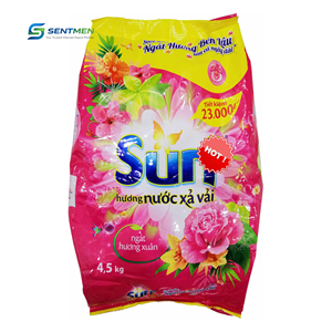 Surf Spring Eco-Friendly Disposable <b>Laundry</b> <b>Detergent</b> Powder with Softener Fresh Fragrance Low Foam 4.5kg Good Price - Product Image 1