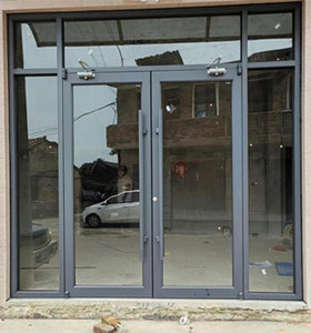 Intérieur de villa <span class=keywords><strong>Porte</strong></span> française à <span class=keywords><strong>double</strong></span> <span class=keywords><strong>vitrage</strong></span> en aluminium Cuisine Design Hôtel de luxe Véranda de jardin <span class=keywords><strong>Porte</strong></span> <span class=keywords><strong>d</strong></span>'entrée à battants - Product Image 6