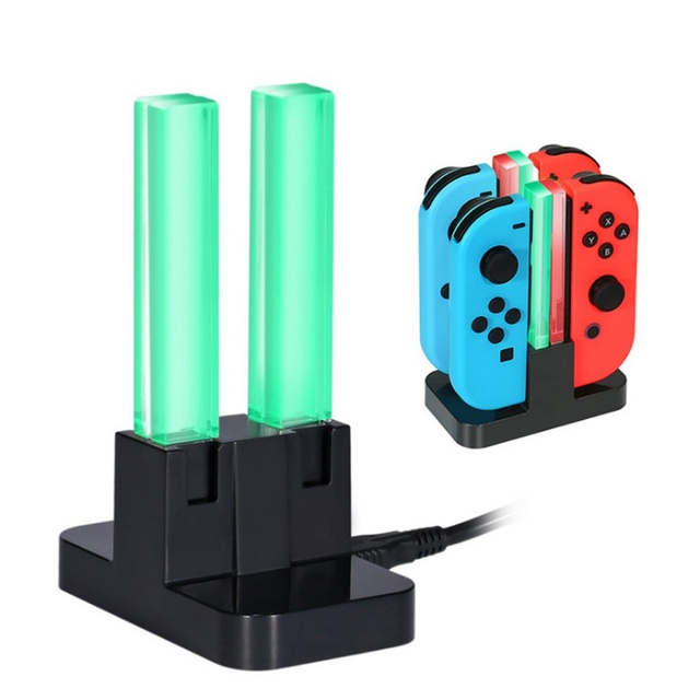 HYT JOYCon 4-Port Plastic Charging Stand for for Joy-Con Controllers