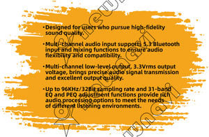 แอมพลิฟายเออร์รถยนต์ OEM ระดับ A 4 แชนแนล 4x150W + 600W RMS กำลังขับสูง สำหรับซับวูฟเฟอร์ 2 โอห์ม แอมป์ซับวูฟเฟอร์ 91-100dB SNR ตอบสนองความถี่ 10Hz-45kHz - Product Image 5