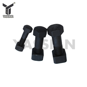 m40 m28 m16 hex lin noir 8,8 gradestandard taille haute tension aigue boulons de la piste de charrue et écrous - Product Image 5