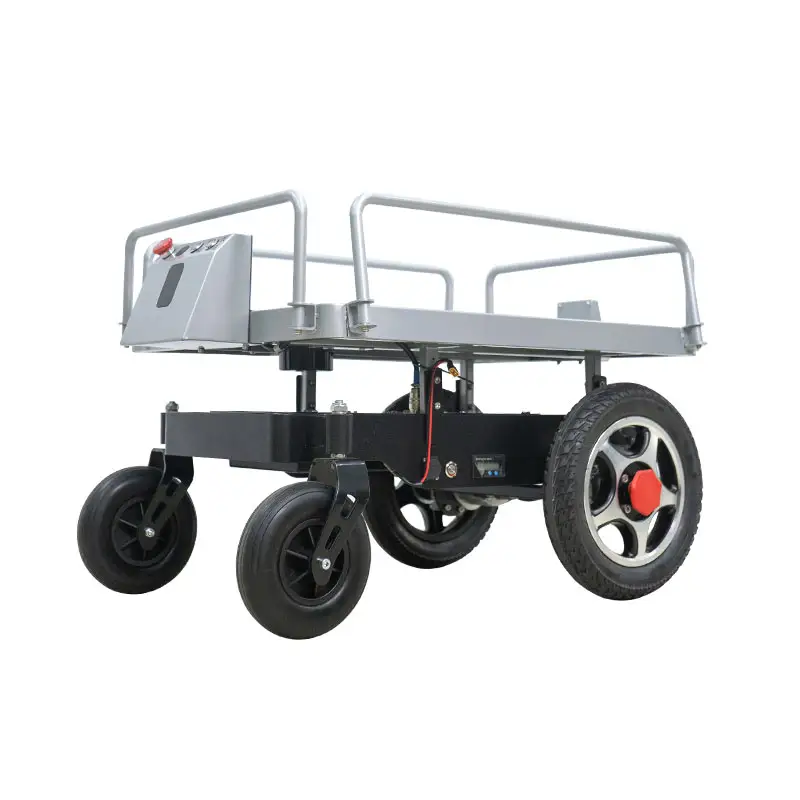FOLO-100 Custom Electric Wheels Multi Tier Fruit Warehouse Order Picking Trolley Cart for Transportation Following Robot Cart
