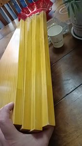 لوح خشب رقائقي للقوالب 21 مم مطلي باللون الأصفر، 3 طبقات مقاوم للماء من خشب الحور المغطى بطبقة فيلم - Product Image 3