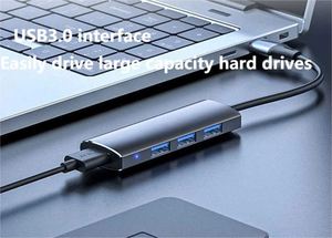 ฮับ USB-C สำหรับชาร์จและถ่ายโอนข้อมูล พร้อมอะแดปเตอร์ USB3.0 OTG สายเคเบิล HUB2.0 แท่นวางแล็ปท็อปพร้อมพอร์ตเชื่อมต่อ USB3.0 สำหรับแท็บเล็ต - Product Image 5
