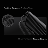 LOVINGCOOL en stock Refroidisseur d'eau PC CPU Liquid Cooler PC avec écran LCD 3.5 pouces 240/360mm No Light Aio Cooler