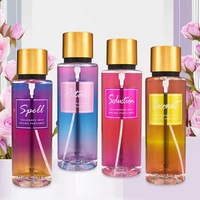 Spray Corporel Parfumé aux Fleurs de Haute Qualité pour Femmes, 250 ml, Parfum Fruité Longue Durée, Cadeau Idéal pour les Rendez-vous, Vente en Gros Directe Usine