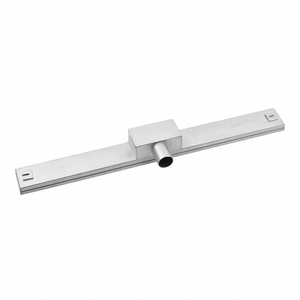 ท่อระบายน้ำพื้นสแตนเลส SUS 304 ขนาด 60x7 ซม. แบบไม่มีกรอบ ผิวขัดเงา สำหรับห้องน้ำ ท่อระบายน้ำแบบเส้นตรง - Product Image 4