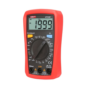 Multimètre numérique de poche UNI-T UT33B+ 1999 points de lecture, testeur de tension, fonction de test de batterie 200mV-600V 200uA-10A - Product Image 3