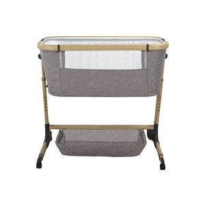 Balançoire électrique à 6 vitesses Berceau à bascule Smart Infant Newborn Bedside Sleeper Design moderne pour chambre à coucher Salle de bain-Garantie 1 an - Product Image 5