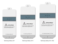 Del TPU del teléfono móvil protector de pantalla de corte por láser que hace la máquina con software de diseño para samsung S21/S20 plus/S20 ultra Nota 20