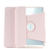 Casing Keyboard Anti-jatuh Akrilik Putar 360 Derajat untuk Tablet Galaxy S6 Lite 10.4 inci