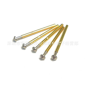 P160-E5 หัวทดสอบแบบสปริงสตีลขนาด 1.36 มม. ปลายรูปทรงกรวยสำหรับการทดสอบทางอิเล็กทรอนิกส์ - Product Image 5