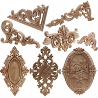 Appliques en bois sculpté personnalisées, best-sellers, pour canapés, lits, portes, armoires, placards – Design moderne et facile à poser
