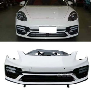 ชุดประกอบด้านหน้าสำหรับ <span class=keywords><strong>Porsche</strong></span> <span class=keywords><strong>Panamera</strong></span> 971 กันชน <span class=keywords><strong>Turbo</strong></span> <span class=keywords><strong>S</strong></span> ชุดแต่งตัวถังครบชุด พร้อมหม้อน้ำ พัดลมไฟฟ้า โครงยึด OEM คุณภาพสูง - Product Image 1