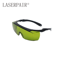 Lunettes de sécurité laser Laserpair 800-1100nm OD6+ OD7+ Protection IR pour lasers diode, fibre et ND YAG 808nm 980nm 1064nm