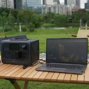 Pour <span class=keywords><strong>Bluetti</strong></span> 700W centrale électrique Portable extérieur solaire Charge rapide AC DC 5V 12V 110V 220V sortie batterie au Lithium-Ion MPPT - Product Image 6