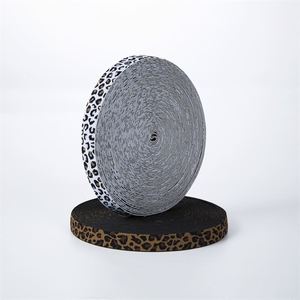 JUDE Băng Vải Polyester Thiết Kế Mới Chất Lượng Cao Băng Vải In Da Báo Băng Cao Su Điều Chỉnh Được Vải Co Giãn - Product Image 5