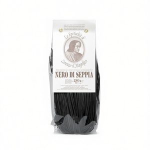Linguine Al Nero Di Seppia Lorenzo Il Magnifico G250X89120 Pasta Artesanal de Trigo Duro, Bolsa de 250g - Product Image 2