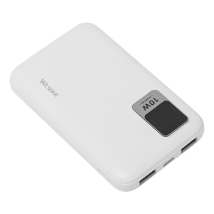 Batterie externe Wesdar 5000mAh avec écran numérique, charge rapide 3 ports 10W, chargeur portable pour téléphones - Product Image 5