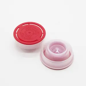 Pe material plastic push pull bottle seal cap round sealing engine oil bottle lid plastic caps