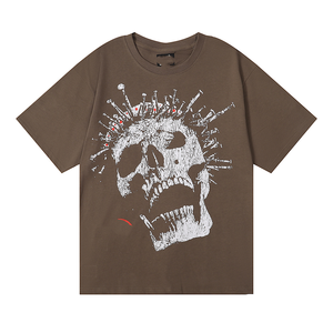 2025 Summer Hot Diamond <strong>Short</strong> <strong>Sleeve</strong> Dog Pattern T-<strong>Shirt</strong> for Streetwear Vale Valley Lives Cotton Home <strong>Shirts</strong> - Product Image 3