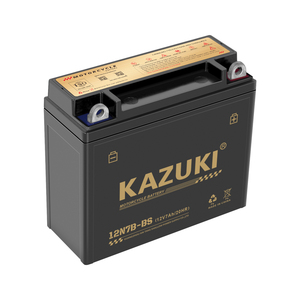 Alta calidad <span class=keywords><strong>KAZUKI</strong></span> precio de fábrica compatible OEM motocicleta arranque plomo ácido batería 12V7Ah GEL Baterry - Product Image 4