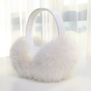 Vente en gros de cache-oreilles en fausse fourrure de haute qualité pour une utilisation extérieure en hiver froid - Product Image 3