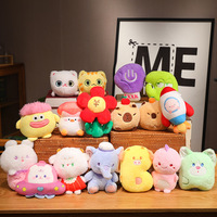 Petite Peluche Ours Approuvée par le Fabricant, Poupée en Coton PP Brodé pour Anniversaires, Anti-Stress, Griffe de Jeu Vidéo Ville