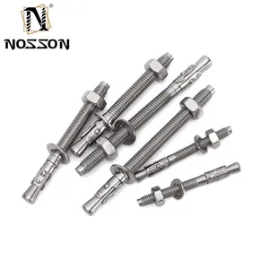 Fasteners Manufacturers Stainless Steel Hilti Anchor Bolt Wedge Anchor Expansion Bolt Through Bolt