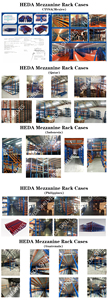 Plataforma piso mezaninos aço cremalheira mezanino escritório sistema industrial racking piso mezanino - Product Image 4