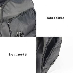 Custom <b>Laptop</b> <b>Backpack</b> Students Fashionable Oxford Material Waterproof Anti-Theft Zipper Closure Unisex - Product Image 4