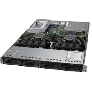 Serveur en rack Super SYS-610U-TNR 1U, processeur Xeon, mémoire DDR4, disque dur/SSD pour la virtualisation d'entreprise, applications HPC - En stock - Product Image 1