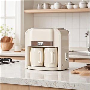 Cafetera de goteo eléctrica de uso doméstico con vidrio automático de enchufe del Reino Unido y La UE para coche Hotel al aire libre RV - Product Image 2