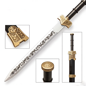 Épée de cosplay en mousse PU légère, flexible et durable, sans métal, idéale pour les événements et les jeux de rôle (vente en gros) - Product Image 4