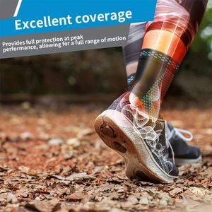 อุปกรณ์พยุงข้อเท้าแบบรัดกระชับ ระบายอากาศได้ดี ช่วยพยุงข้อต่อ สำหรับบาสเกตบอล วิ่ง และกีฬาอื่นๆ สำหรับผู้ใหญ่ ทั้งชายและหญิง รุ่น JBYA-071 - Product Image 4