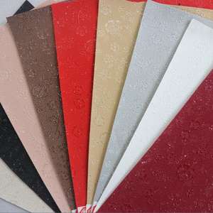 <span class=keywords><strong>Cuir</strong></span> synthétique imprimé Pvc à motif de fleurs de prunier de nombreuses couleurs pour canapé mobilier - Product Image 4