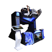 Simulateur de vol Super 720 breveté par l'usine, expérience de cinéma VR 9D, chaise VR pour montagnes russes en réalité virtuelle