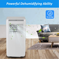 Nouveau design 2026 – Climatiseur portable électrique mini en plastique 9000 BTU avec refroidissement rapide et Wi-Fi pour usage domestique et hôtelier