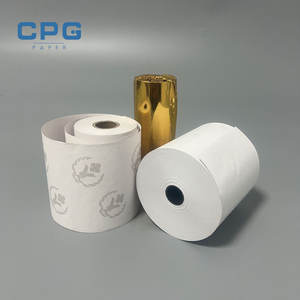 Rollo de Papel Térmico de Primera Calidad, Venta Directa de Fábrica, 80x70mm, 55gsm, para Puntos de Venta de Supermercados y Cajas Registradoras de Alto Volumen - Product Image 1