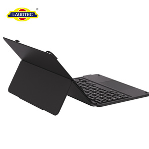 Funda Universal de Cuero para Teclado con 3 Niveles de Brillo y 7 Colores de Retroiluminación para Todas las Tablets y iPads de 10-11 Pulgadas - Product Image 1