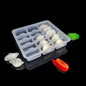 Vakum sekali pakai dibentuk transparan PP plastik 20 rongga coklat pangsit kue bulan kemasan puding panekuk nampan - Product Image 1